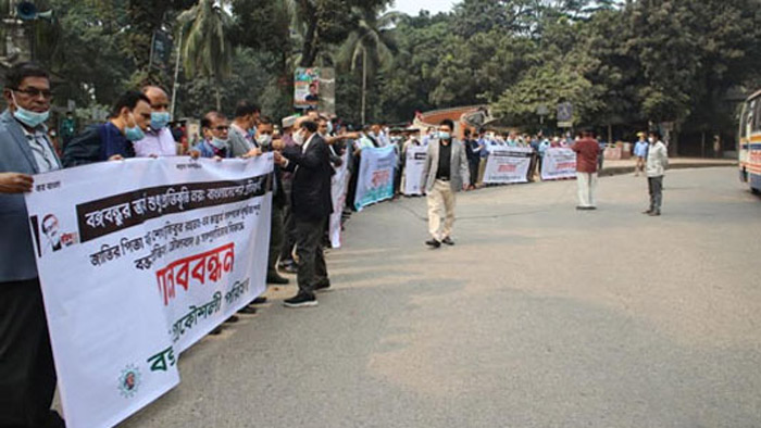 বঙ্গবন্ধুর ভাস্কর্য বাংলাদেশের প্রতিচ্ছবি